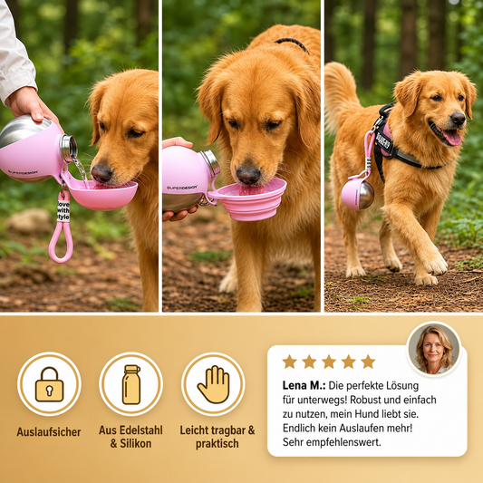Trinky - Hundetrinkflasche ToGo